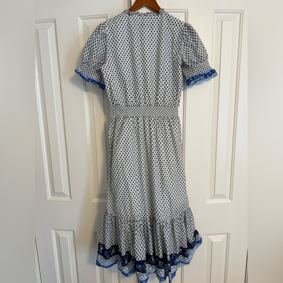 J.Crew Smocked ruffle dress in cotton voile size XS - Picture 10 of 15